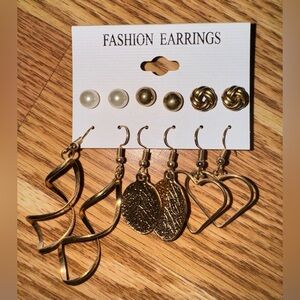 NWT Earrings - Fashion Jewelry 6 Pairs